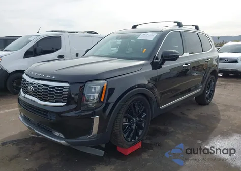 2020 Kia Telluride Sx z USA, uszkodzony, nr VIN 5XYP5DHC9LG047614